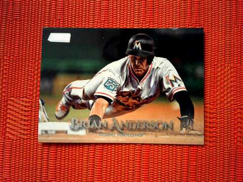 2019 Topps Stadium Club #117 Brian Anderson - Miami Marlins (Base)