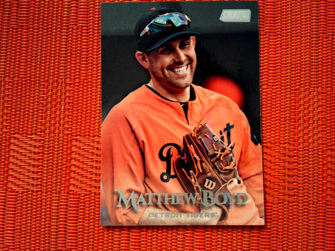 2019 Topps Stadium Club #163 Matthew Boyd - Detroit Tigers (Base)