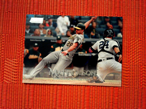 2019 Topps Stadium Club #176 Matt Olson - Oakland Athletics (Base)