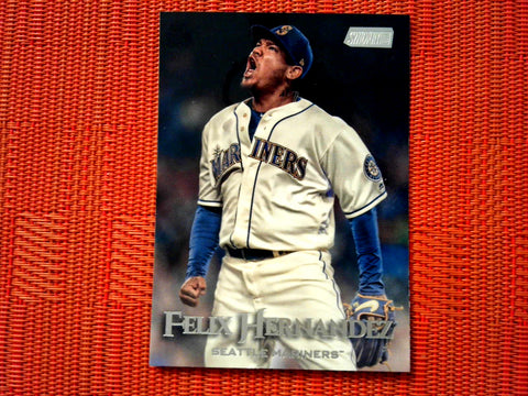 2019 Topps Stadium Club #209 Felix Hernandez - Seattle Mariners (Base)