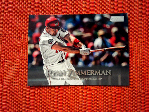 2019 Topps Stadium Club #219 Ryan Zimmerman - Washington Nationals (Base)