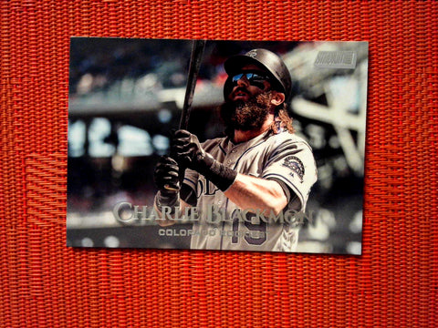 2019 Topps Stadium Club #21 Charlie Blackmon - Colorado Rockies (Base)