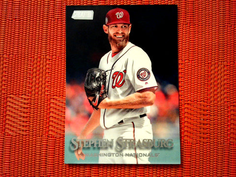 2019 Topps Stadium Club #220 Stephen Strasburg - Washington Nationals (Base)