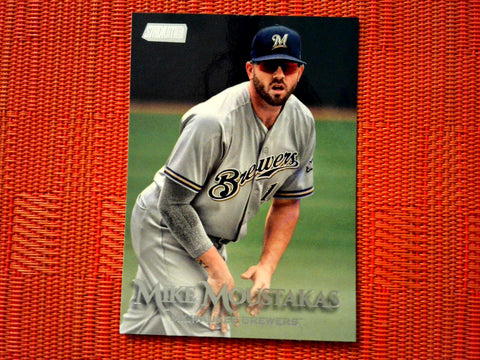 2019 Topps Stadium Club #228 Mike Moustakas - Milwaukee Brewers (Base)