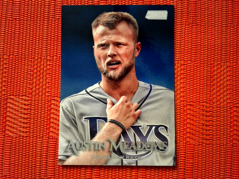 2019 Topps Stadium Club #247 Austin Meadows - Tampa Bay Rays (Base)