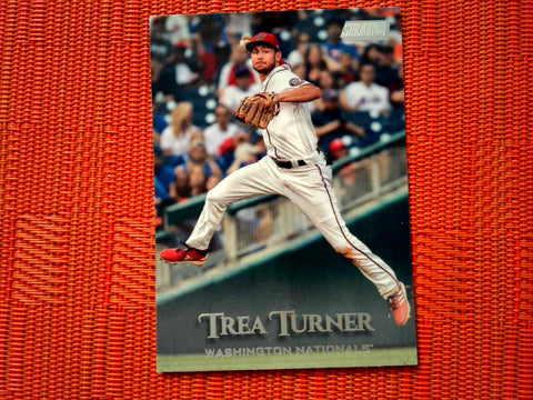 2019 Topps Stadium Club #280 Trea Turner - Washington Nationals (Base)