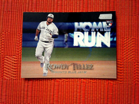 2019 Topps Stadium Club #293 Rowdy Tellez - Toronto Blue Jays RC (Base)