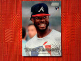 2019 Topps Stadium Club #3 Touki Toussaint - Atlanta Braves RC (Base)