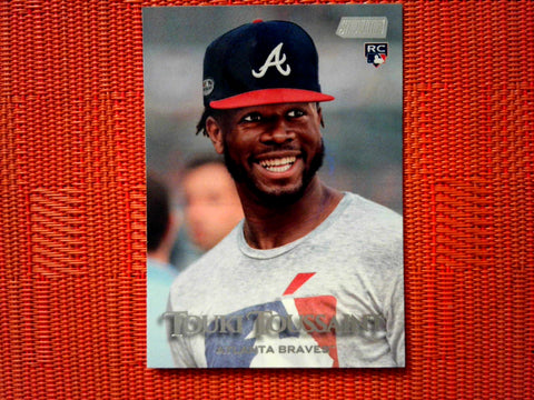 2019 Topps Stadium Club #3 Touki Toussaint - Atlanta Braves RC (Base)