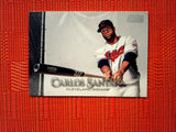 2019 Topps Stadium Club #43 Carlos Santana - Cleveland Indians (Base)