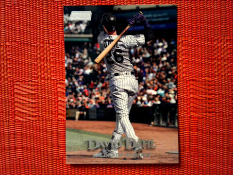 2019 Topps Stadium Club #5 David Dahl - Colorado Rockies (Base)