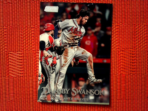 2019 Topps Stadium Club #82 Dansby Swanson - Atlanta Braves (Base)