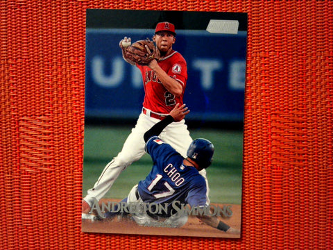 2019 Topps Stadium Club #84 Andrelton Simmons - Los Angeles Angels (Base)