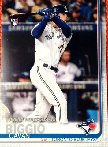 2019 Topps Update Cavan Biggio #US295 Toronto Blue Jays
