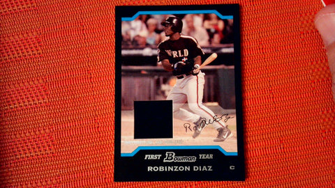 2004 Bowman Robinzon Diaz Jersey Toronto Blue Jays #BDP149