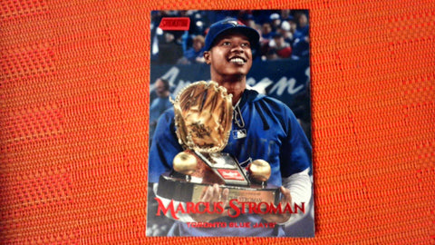 2019 Stadium Club Baseball Red Foil Parallel #218 Marcus Stroman