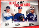 2019 TOPPS SERIES 2 Faces Of The Franchise Smoak/Halladay/Alomar Blue Jays SP