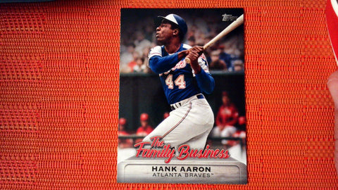 2019 Topps Update The Family Business #fb11 Hank Aaron