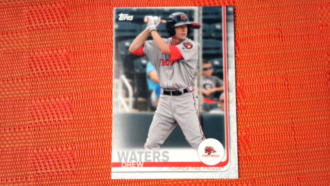 2019 Topps Pro Debut Drew Waters #44 ROOKIE CARD-Braves