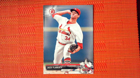 2017 Bowman Prospects BP103 Jack Flaherty St Louis Cardinals