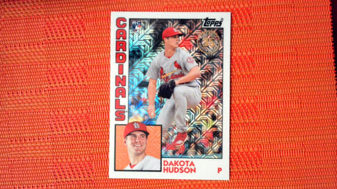 2019 Topps ANNIVERSARY SILVER PACK REFRACTOR #T84-39 DAKOTA HUDSON RC Rookie
