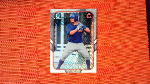 2015 Bowman Chrome Farm's Finest Mini #FFM-KS Kyle Schwarber Cubs NM-MT