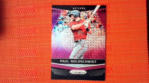 2018 Panini Chronicles Prizm Purple Mojo /99 Paul Goldschmidt #15
