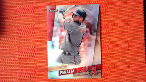 2019 Topps Finest Baseball Refractor #28 David Peralta