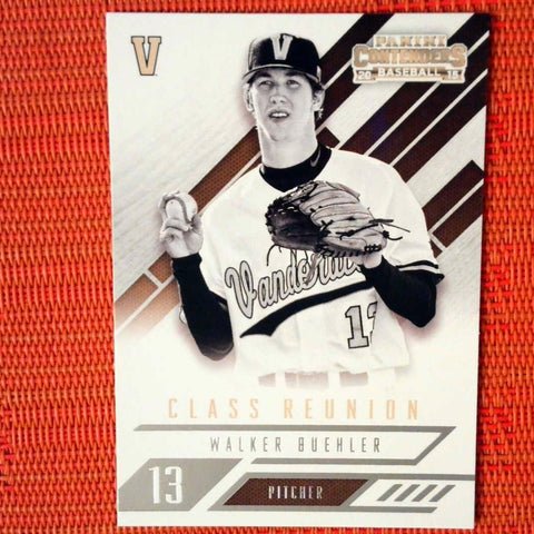 2015 PANINI CONTENDERS CLASS REUNION WALKER BUEHLER #12 LOS ANGELES DODGERS