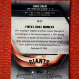 2019 Topps Finest Baseball Firsts #FF-CS Chris Shaw