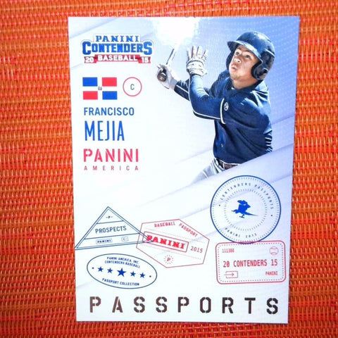 2015 Panini Contenders Passports #5 FRANCISCO MEJIA INDIANS