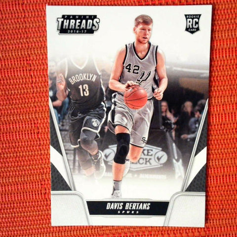 2016-17 Panini Threads Rookies Davis Bertans #173 Rookie