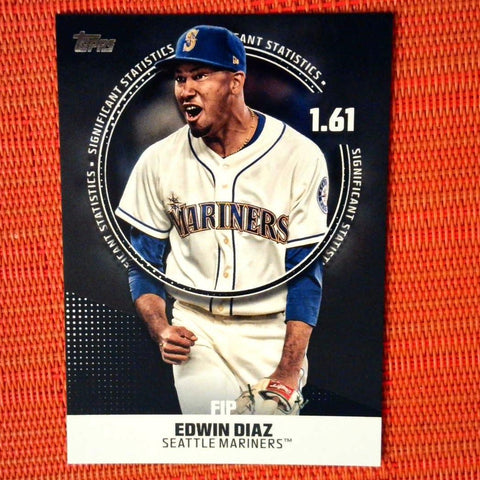 2019 Topps Series 2 #SS-15 Edwin Diaz Significant Statistics ~ Mariners /299