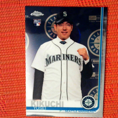 2019 Topps Chrome Yusei Kikuchi #73 Rookie