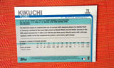 2019 Topps Chrome Yusei Kikuchi #73 Rookie