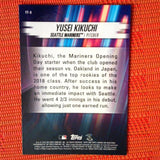 2019 Topps Chrome Freshman Flash Yusei Kikuchi RC Rookie Seattle Mariners #FF-8