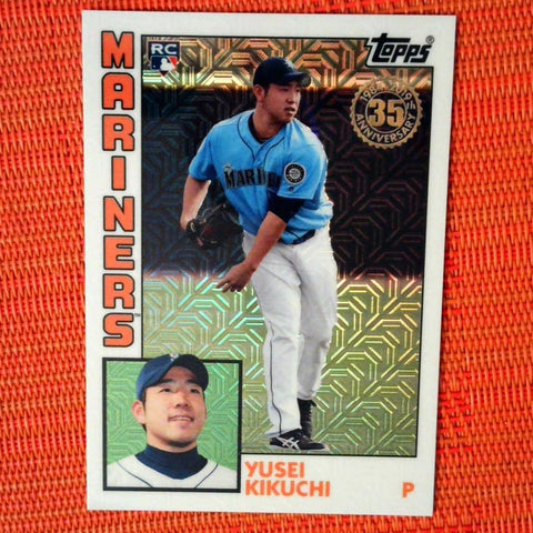 Yusei Kikuchi 2019 Topps Silver Pack T84-37 Seattle Mariners