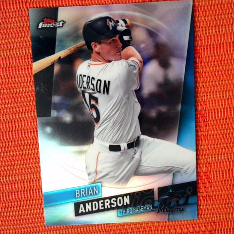 2019 Topps Finest Refractor #49 Brian Anderson