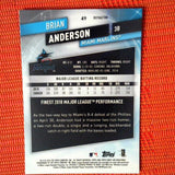 2019 Topps Finest Refractor #49 Brian Anderson