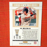 JJ BLEDAY 2019 Contenders Ticket HOLO REFRACTOR SP RC /99! #10! MARLINS!