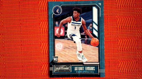 2020-21 Panini Chronicles Basketball #167 Anthony Edwards Base Playbook Set Default Title