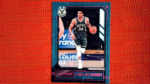 2020-21 Panini Chronicles Basketball #185 Giannis Antetokounmpo Pink Playbook Default Title