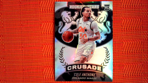 2020-21 Panini Chronicles Basketball #535 Cole Anthony Silver Prizm Rookies & Stars Set Default Title