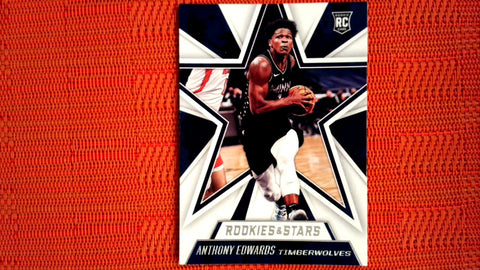 2020-21 Panini Chronicles Basketball #657 Anthony Edwards Base Rookies & Stars Set Default Title