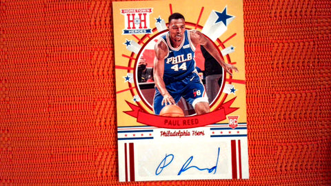 2020-21 Panini Chronicles Basketball #HH=PRD Paul Reed Hometown Heroes Rookie Auto Default Title