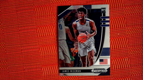 2020-21 Panini Prizm Draft Picks Basketball Base #2 James Wiseman - Rookie Default Title