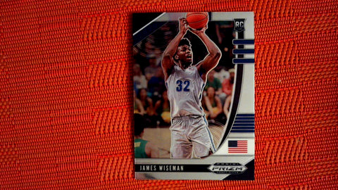 2020-21 Panini Prizm Draft Picks Basketball Base #42 James Wiseman - Rookie Default Title