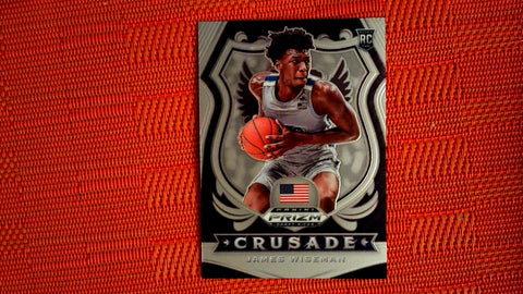 2020-21 Panini Prizm Draft Picks Basketball Crusade #82 James Wiseman - Rookie Default Title