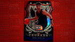 2020-21 Panini Prizm Draft Picks Basketball Crusade Red/White/Blue Prizm #86 Deni Avdija - Rookie Default Title