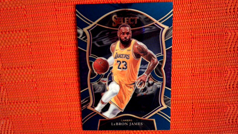 2020-21 Panini Select Basketball Concourse #23 LeBron James (Blue Retail) Default Title